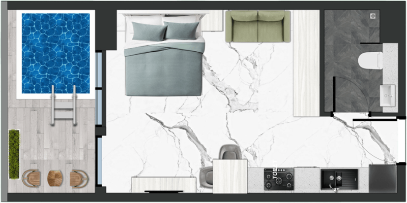 SAMANA Ivy Gardens - STUDIO