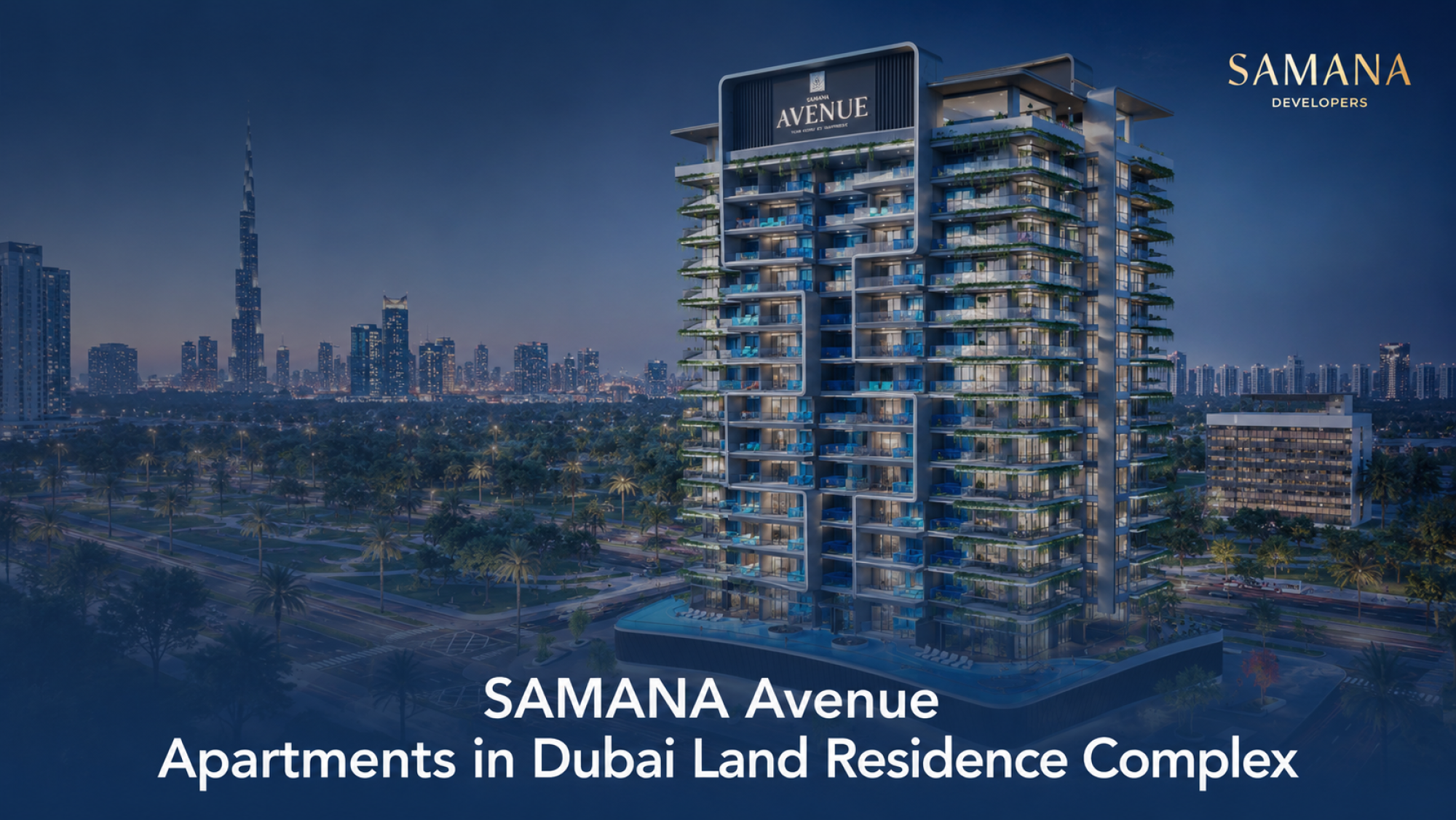 SAMANA Avenue: Apartments in Dubai Land Residence Complex