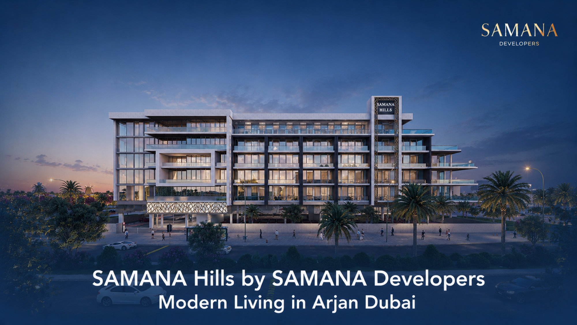 SAMANA Hills by SAMANA Developers: Modern Living in Arjan Dubai