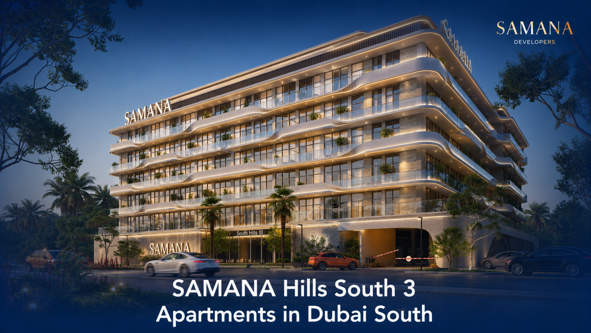 SAMANA Hills South 3: Apartments in Dubai South