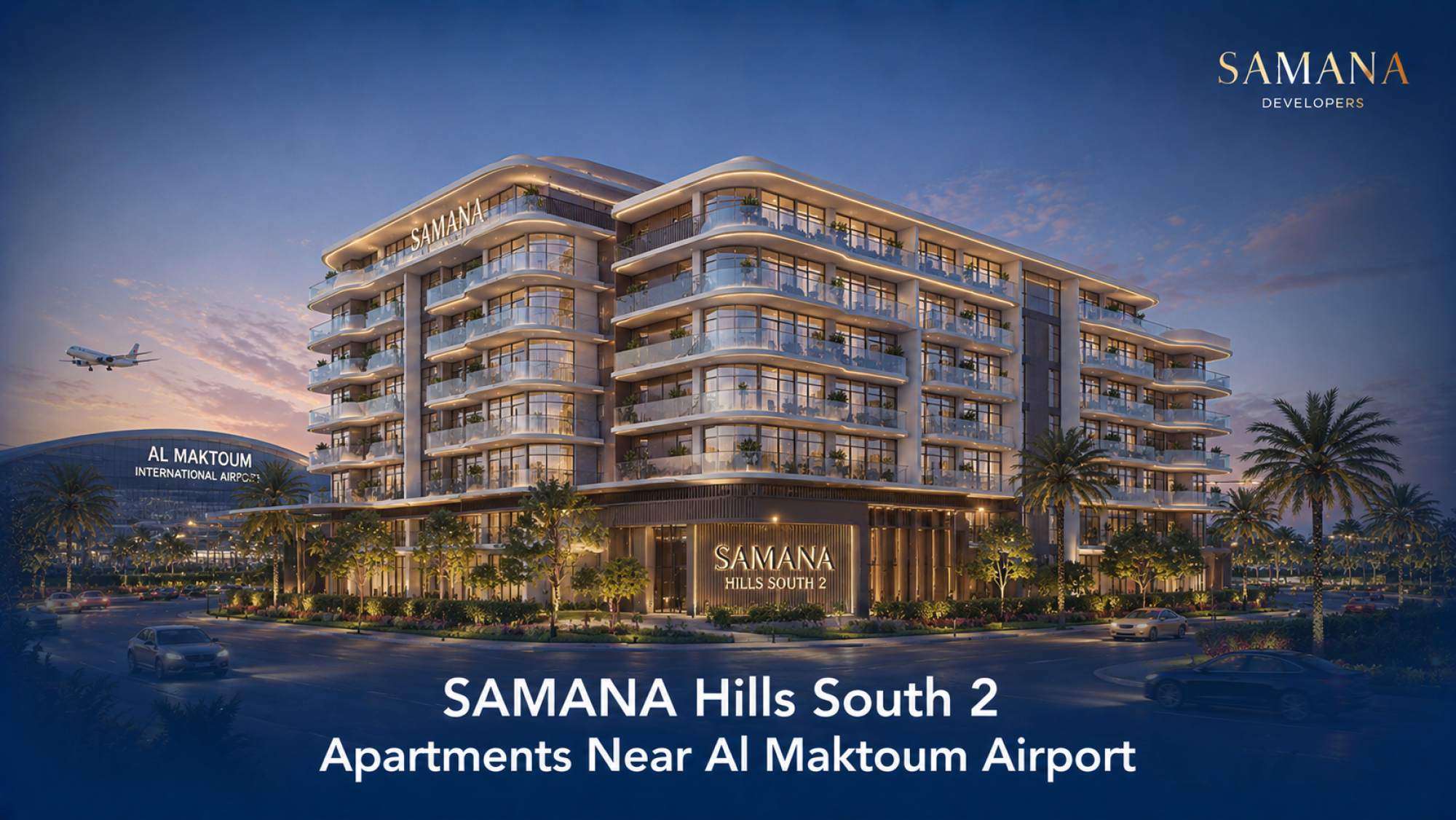 SAMANA Hills South 2: Apartments Near Al Maktoum Airport