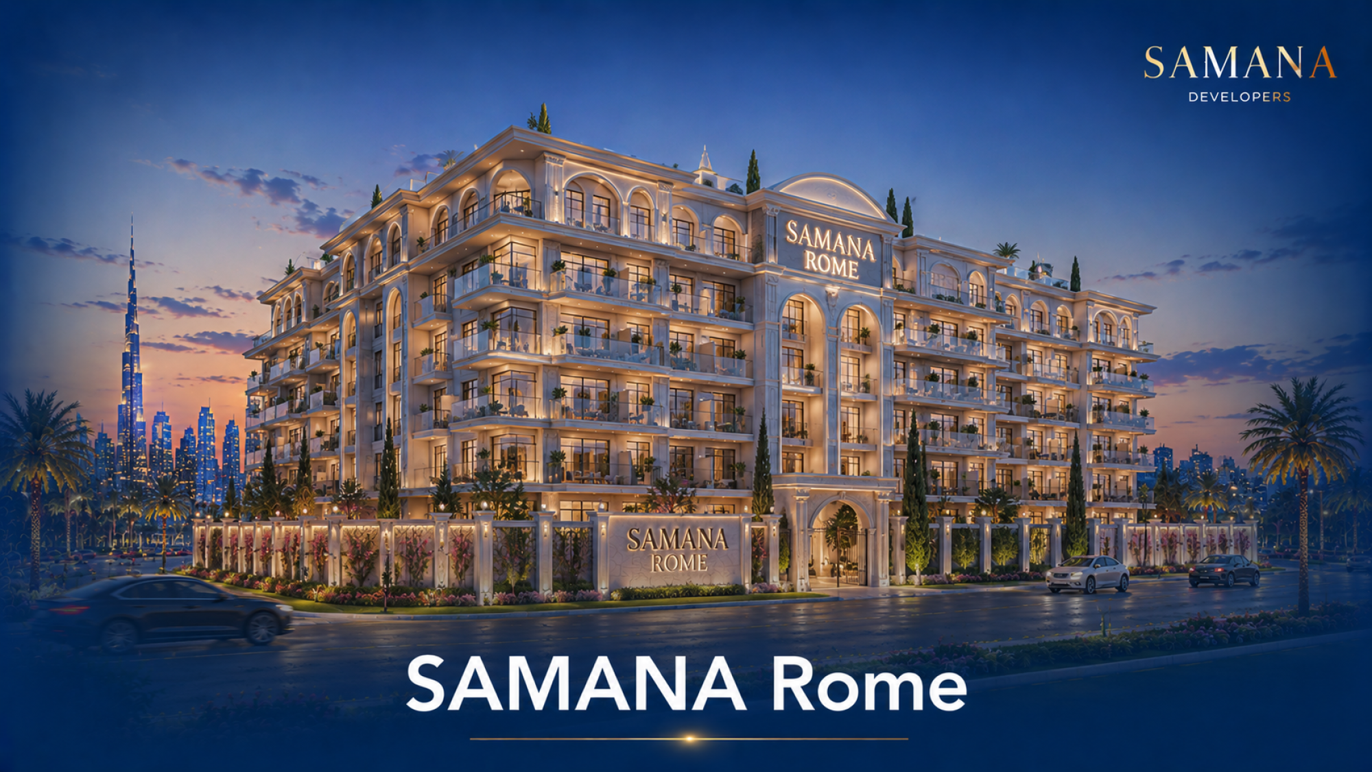SAMANA Rome: Private Pool Apartments in Meydan