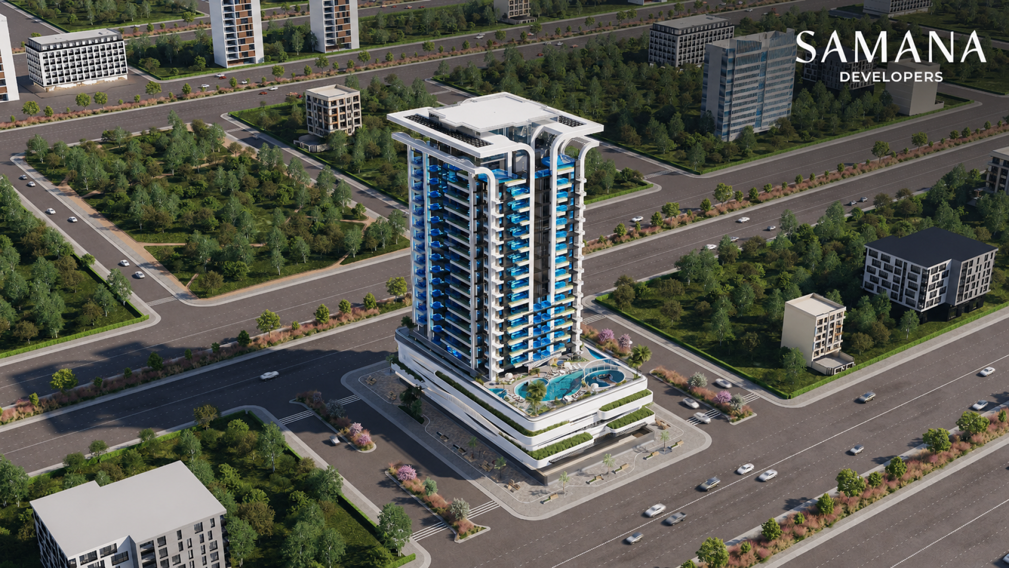 SAMANA Manhattan 2: Private Pool Apartments in JVC Dubai