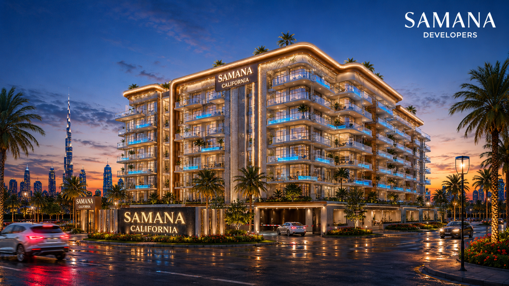 SAMANA California: Private Pool Apartments in Al Furjan Dubai