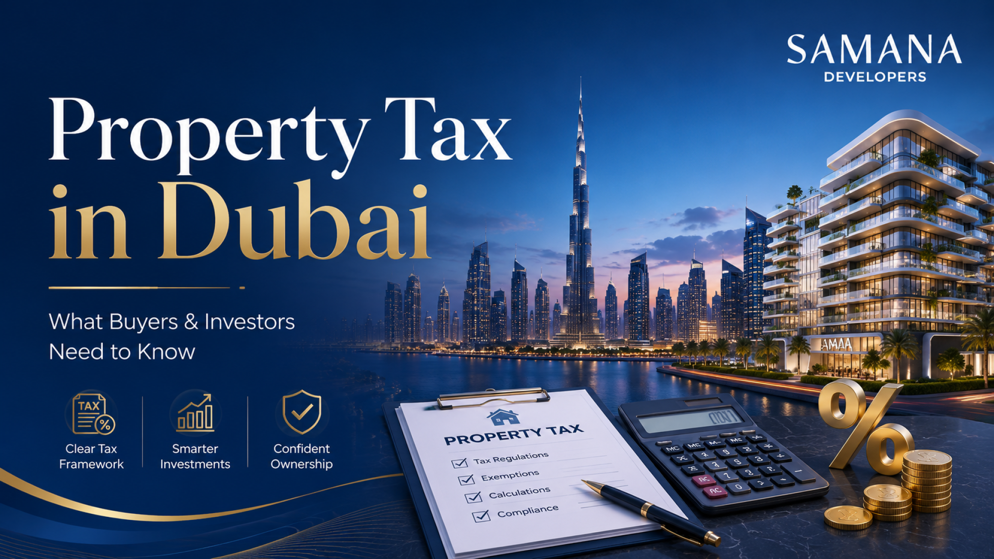 Property Tax in Dubai: Ownership, Rental Income and Capital Gains