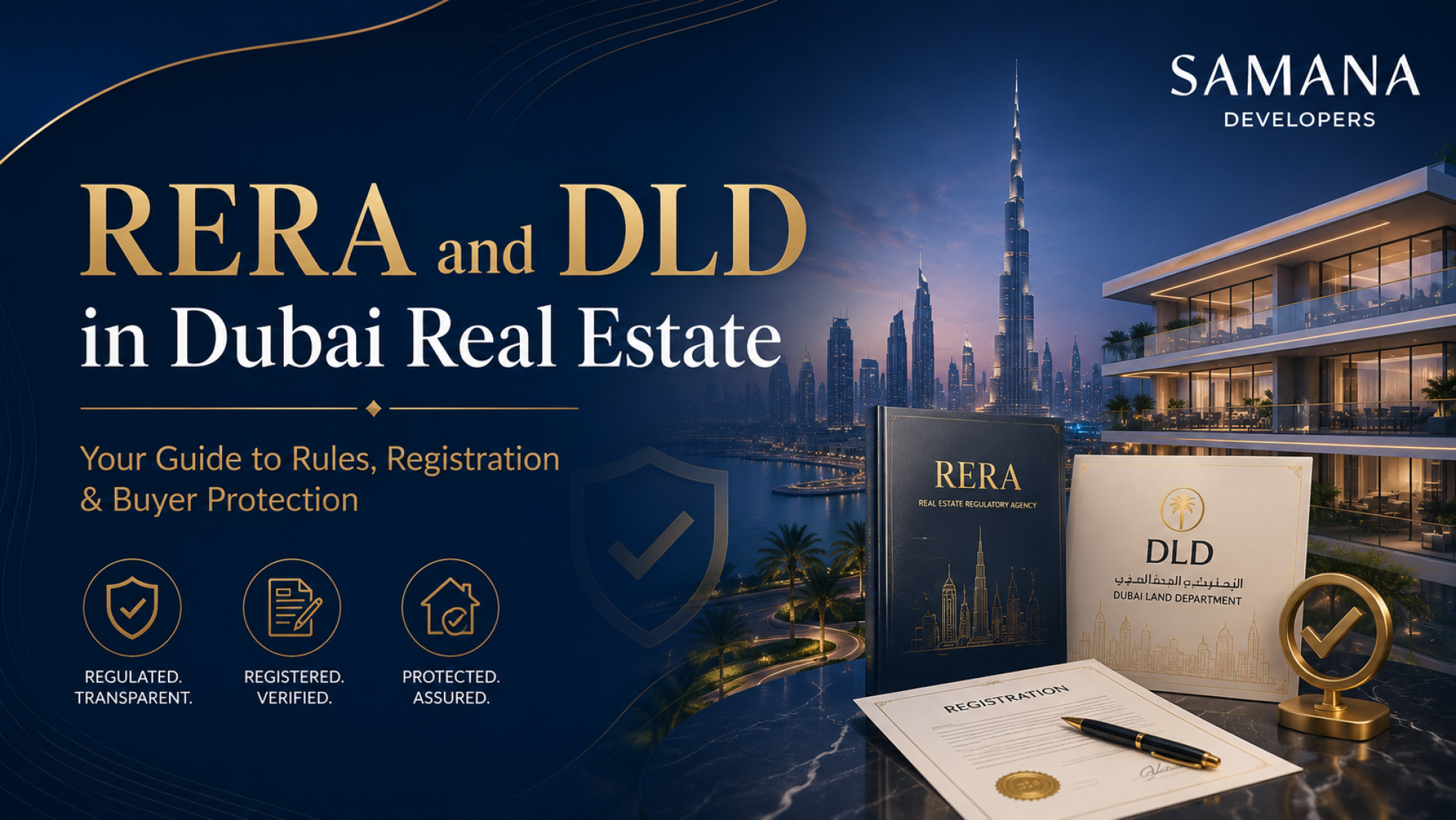 RERA and DLD in Dubai Real Estate: Why They Matter for Buyers