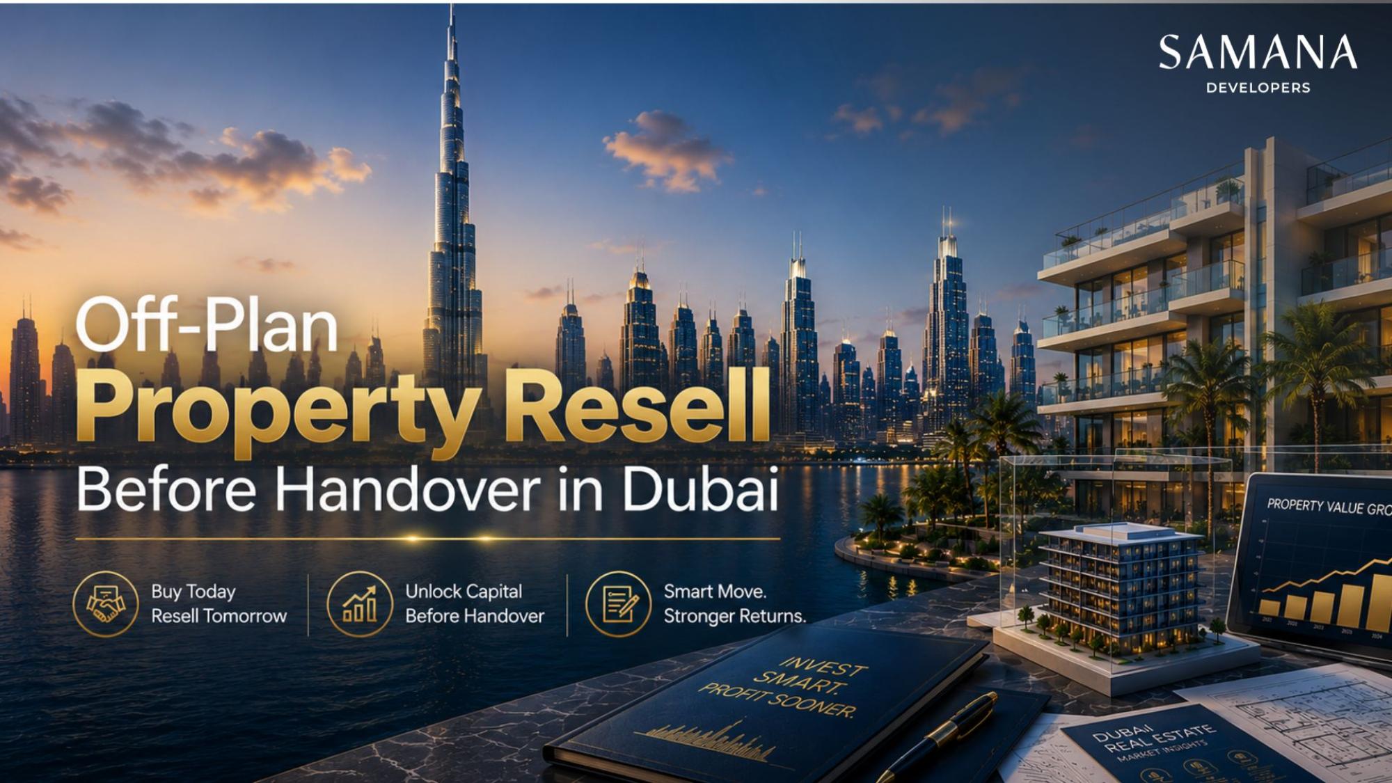 Off-Plan Property Resell Before Handover in Dubai