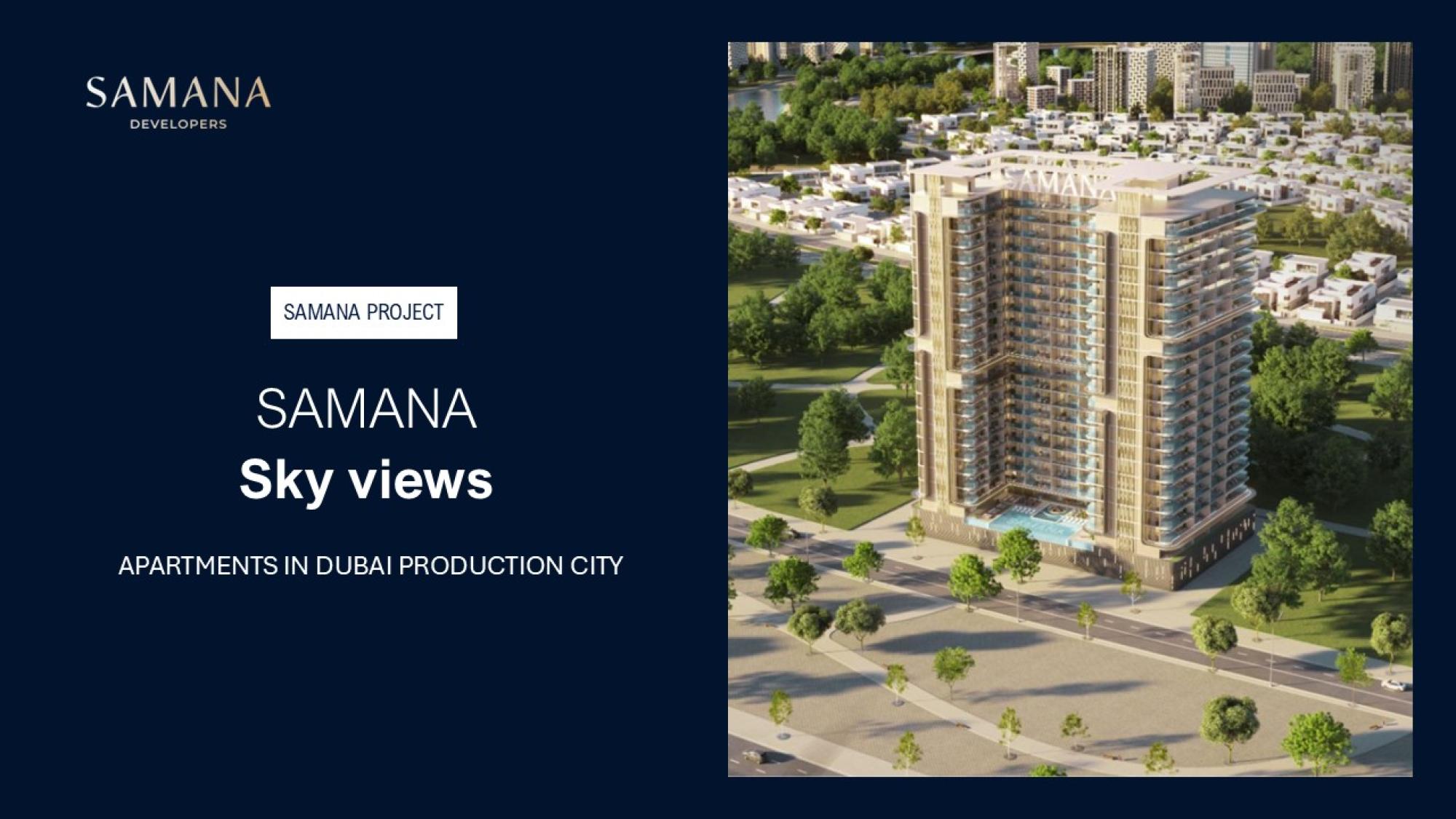 SAMANA Sky Views: Apartments in Dubai Production City