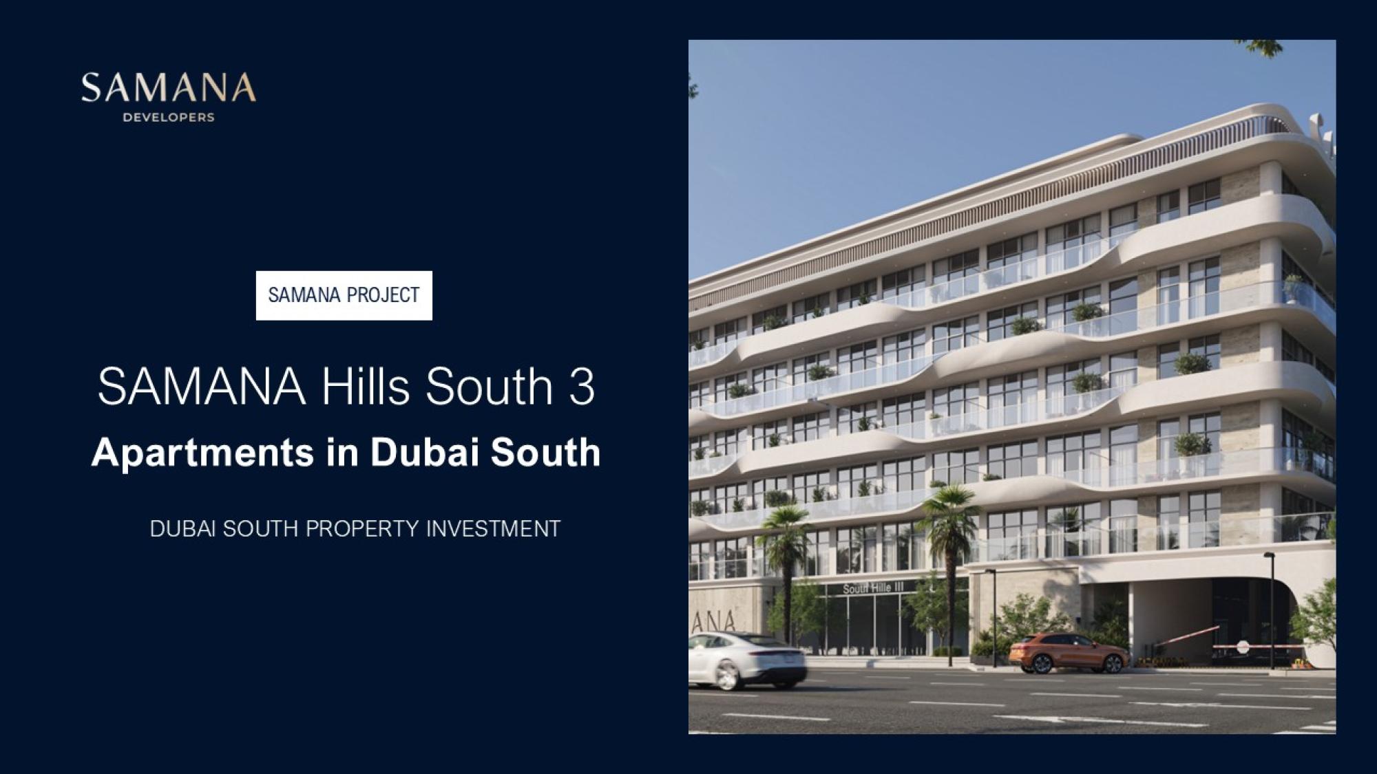 SAMANA Hills South 3: Apartments in Dubai South