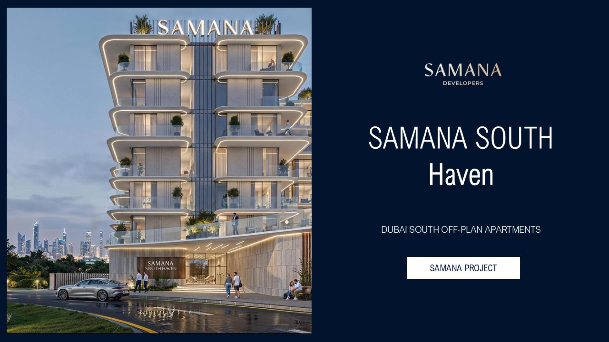 SAMANA South Haven-DIC 4: Freehold Apartments in Dubai South