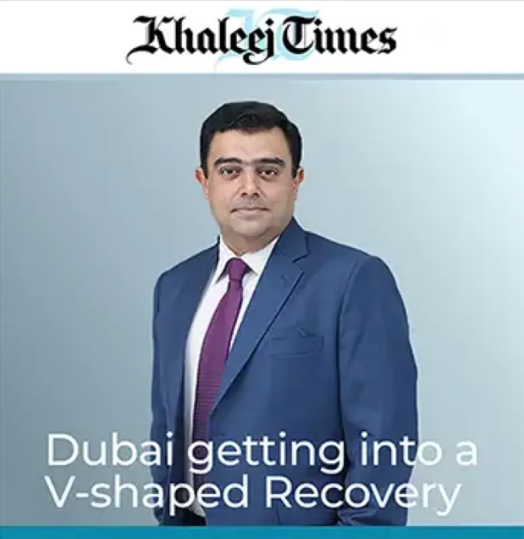 Dubai realty set for V-shaped recovery
