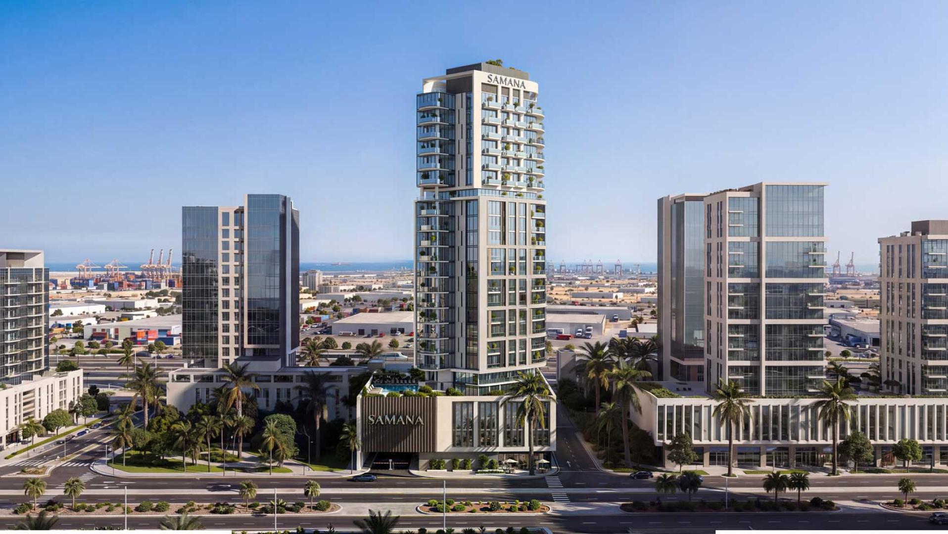 SAMANA DOWNTOWN ONE exterior architectural rendering