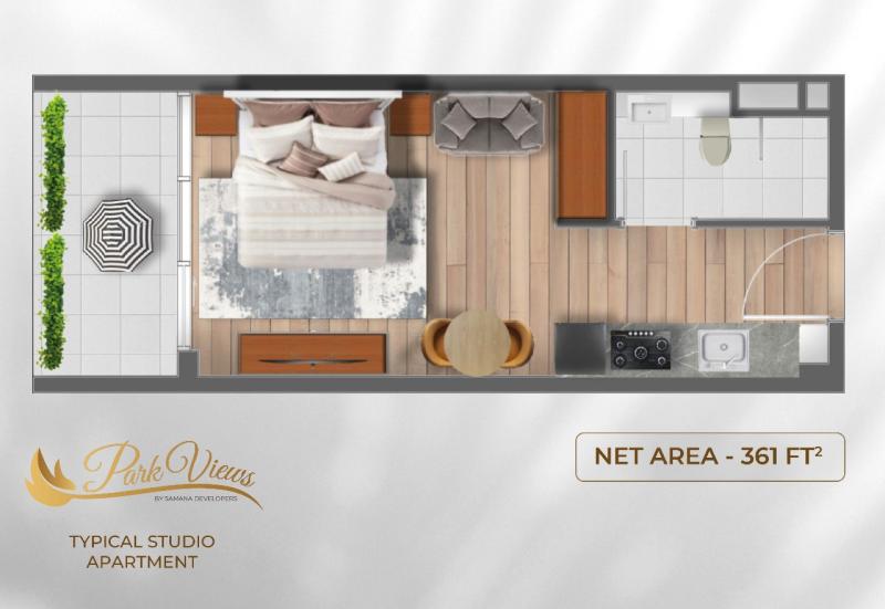 SAMANA Park Views - Studio